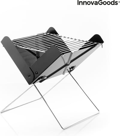 Mini Draagbare Opvouwbare Houtskoolbarbecue Foldecue InnovaGoods
