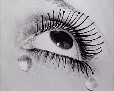 Kunstdruk Man Ray - Glass Tears 60x50cm