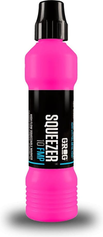 Verfstift Grog Squeezer FMP 10 mm - Neon Fuchsia