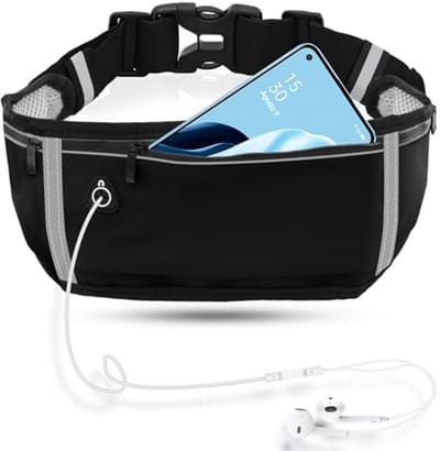 Verstelbare Heuptas voor Heren en Dames met Ritsvakken - Perfect voor Sport en Reizen - Waterdicht en Comfortabel