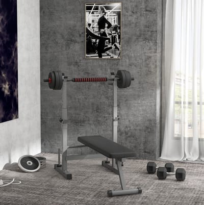 MEUNIQ hex dumbbell 15 kg enkel, zeshoekige halter met rubberen koppen en gekartelde metalen handgreep, zwart, voor thuis, sportschool of kantoor