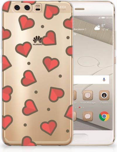 Huawei P10 Plus TPU bumper Hearts