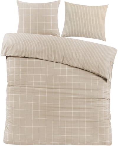 Day Dream Magnus - Dekbedovertrek - Tweepersoons - 200 x 200/220 - Zand