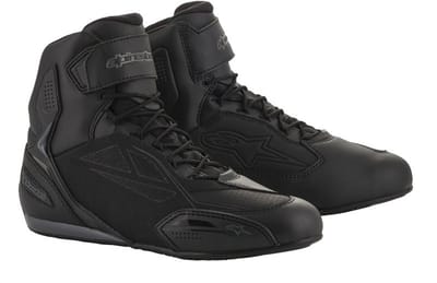 Alpinestars Faster-3 Drystar Zwart Cool Grijs - Maat US 9 - Laars