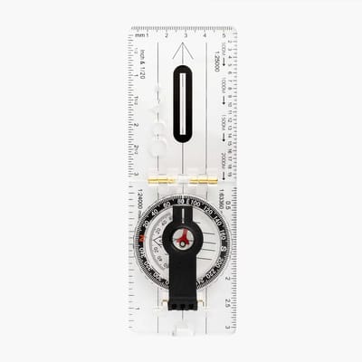 Highlander kompas Scout Sighting Compass kaartkompas - transparant
