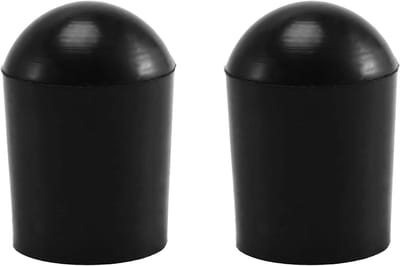 Rubberen Tip Eindpin - Contrabas Accessoire - Instrument Beschermen - Voorkomt Wegglijden - 10-12 mm - Zwart