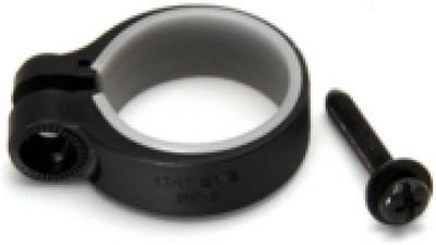 Fietsverlichting Klem Set Voor en Achter - Fietslamp Bevestiging (26.5-30.5 mm) Zwart