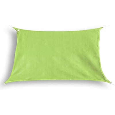 Hanse® Schaduwdoek rechthoek waterdoorlatend 2x3 m zonnedoek lime