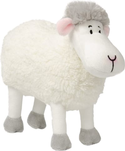 Fien & Teun knuffel 25 cm Mike - baby peuter speelgoed - schaapje - 1 jaar, 2 jaar, 3 jaar, 4 jaar - Bambolino Toys