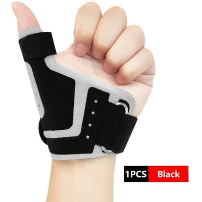 1 stuks duimbrace ondersteuning voor artritis-duimspalk rechterhand & duimspalk linkerhand-pols en duimondersteuning, duimspica spalk zwart