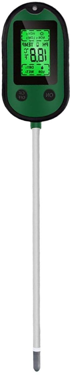 Bodemtester Grond - pH-meter Tuin - Planten Verzorgen - Digitaal Display - 32 cm - Meerkleurig