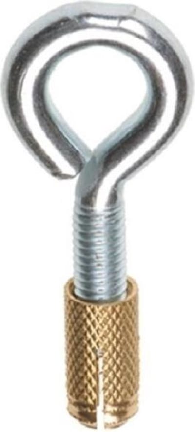 10 stuks spreidplug (m6 x 16mm) met schroefoog (m6 x 20mm)