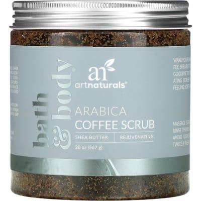 artnaturals, Arabica Coffee Scrub, 20 oz (567 g) white