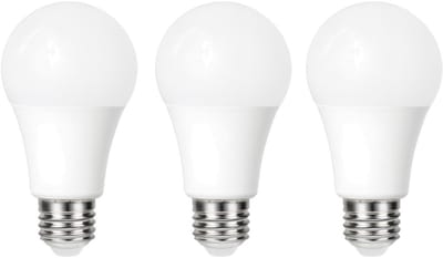 3 Pack - E27 Day/Night Auto Sensor LED Lamp, 2700K, 4.8W, 470 Lumen, non dimmable