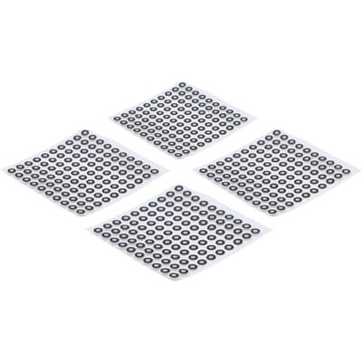 10 vellen 3D-scannen markeringspunten diffuse reflectie referentiepunten optische tracking lokalisatie white