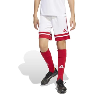 Adidas Squadra 25 Korte Broek Wit 15-16 Years Kinderen