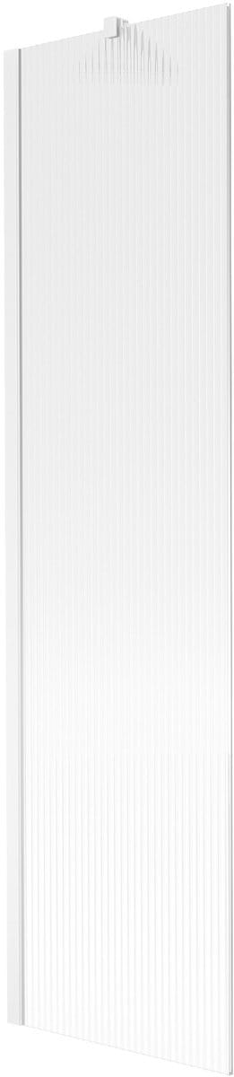 Mexen Next douchewand 1-delig 50 x 150 , streepjes, wit - 895-050-000-00-09-20
