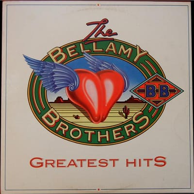 LP Plaat BELLAMY BROTHERS Greatest Hits 9236971 WARNER BROS 1982 US CountryFolk Gebruikt red