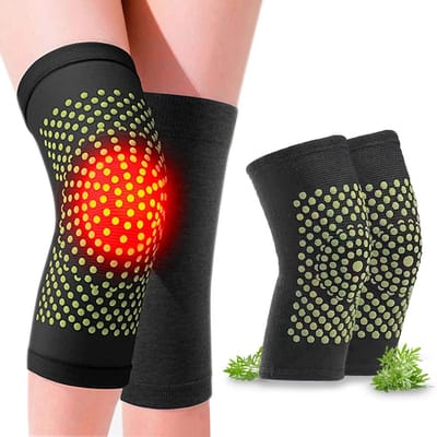 Kniebrace - 1 Paar Verwarmde Kniebrace - Kniebrace - Zelfverwarmende Kniebrace - Sportkniebrace - Kniebrace Met Warmtetherapie - Voor Vrouwen, Mannen, Spataderen, Verlichting Van Gewrichtspijn