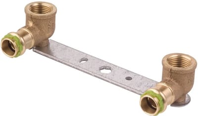VSH SudoPress Koperen montage-eenheid recht 150 mm 15xRp1/2" Type SP4977GV, 6673271