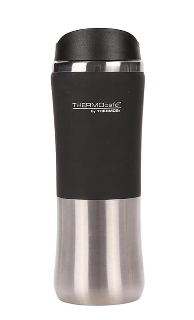 Thermos Isoleerbeker - RVS - 300 ml - Zwart/zilver
