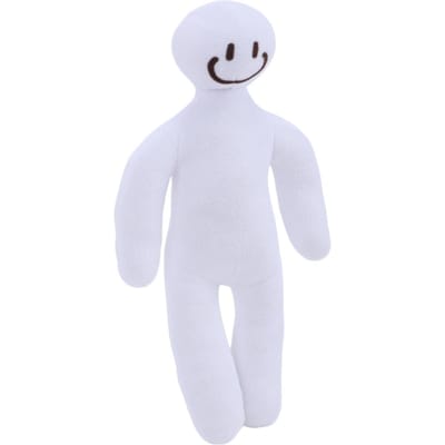 Schattige Meccha Kameleon Witte Pluche Speelgoed Meccha Kameleon Spel Karakter Merch Zacht Gevuld Lachend Poppetje Verzamelspeelgoed Cadeau Voor Fans 22cm