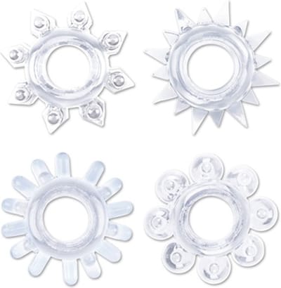 Get Lock - Cockringen Set - Transparant
