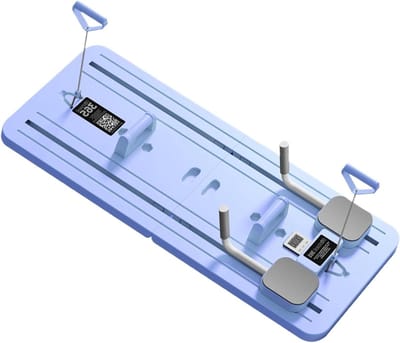 Pilates Trainingsbord - Core Trainer - Thuis Fitness - Multifunctioneel Ontwerp - 41.73 x 16.14 inch - Orchidee Paars