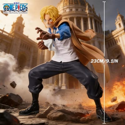 1 pièce Figurine Officielle One Piece Sabo Pose de Combat Décoration Anime et Objet de Collection Parfait pour Anniversaire et Fêtes Cadeaux Parfaits black