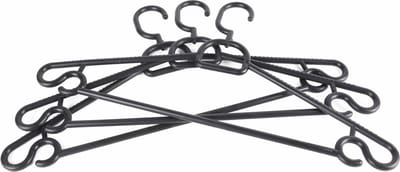 Bellson Kledinghangers Zwart (3 Stuks)
