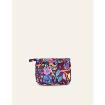 Oilily Cam Cosmetic Bag- maatOne size Tawny Port