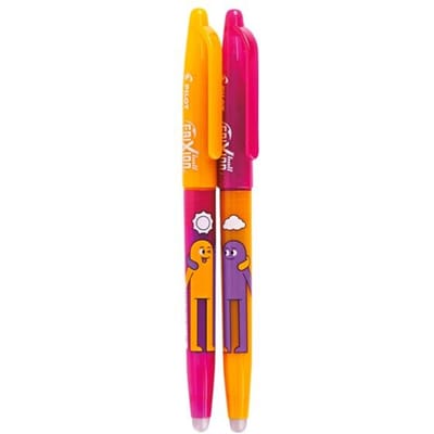 PILOT gelroller FRIXION BALL 07 Friends, wisbaar, blauw, 0,35 mm