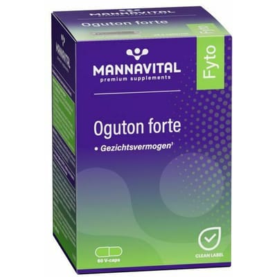 Mannavital Oguton Forte 60 Plantaardige Capsules