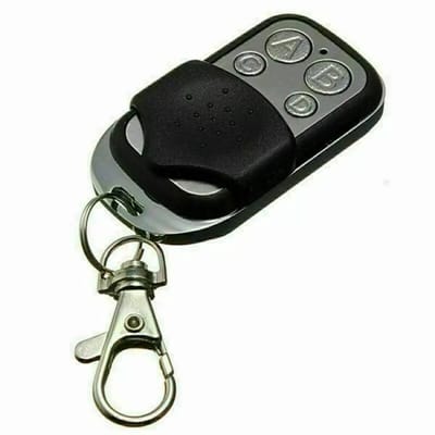 Garagedeur afstandsbediening - 2x 433 MHz universele radiografische afstandsbediening alarmsysteem handzender garagedeur - Buitenlandse handel garagedeur sleutel metaal - deur en raam afstandsbediening