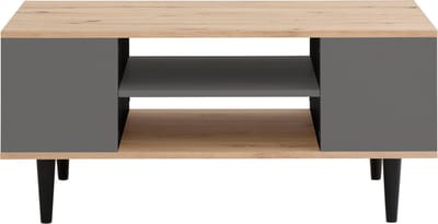 Legro-Salontafel - Grijs Eikenlook