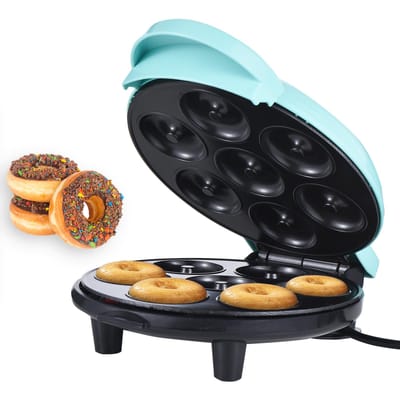 Dash Mini Machine à beignets fait 7 beignets 700W revêtement antiadhésif chauffant Double face US Plug vert
