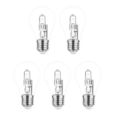 Modee E27 Halogeen Lamp Dimbaar 70W ECO - 1179lm - 2700K - Warm Wit - ECO Halogeen Globe A55 - 5 stuks