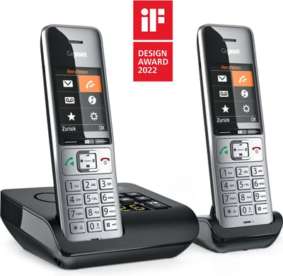GIGASET Comfort 500A duo DECT draadloze telefoons - 2 handsets - antwoordapparaat