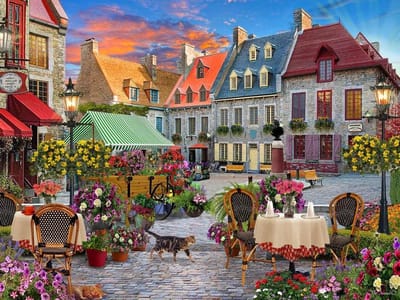 Puzzel 550 Stukjes - Legpuzzel Karton - Ontspannen Vrije Tijd - Gerecyclede Materialen - 61 x 46 cm - Meerdere Kleuren