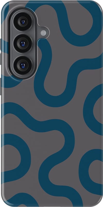 DripCase Motion Flow Tough Hoesje Samsung Galaxy S26 | Backcover met Mag | Trendy Design | Valbescherming | Shadow Waves