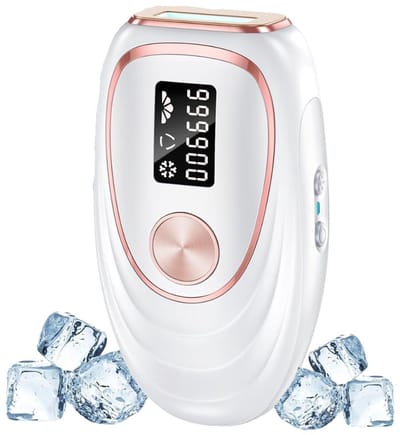 Laser Ontharingsapparaat - IPL Ontharing - Mannen & Vrouwen - Wit met Roze
