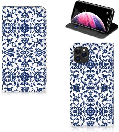 Apple iPhone 11 Pro Max Smart Cover Flower Blue