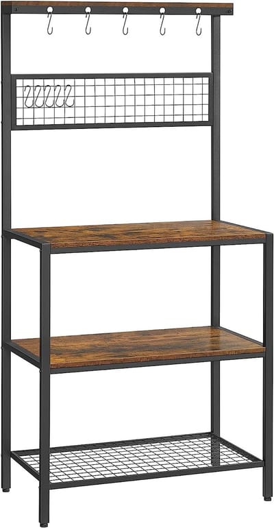 FurnStar - Keukenkast - Keukenrek - 80x40x170cm - Bruin