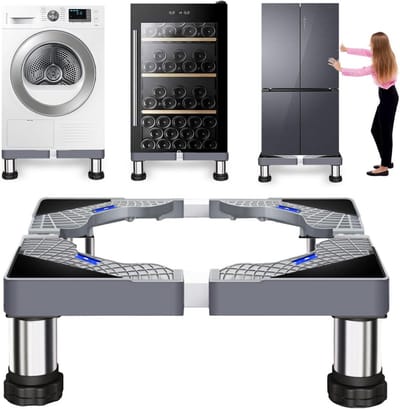 ApexArte® Wasmachine Verhoger - Ombouw - Kast - Grijs