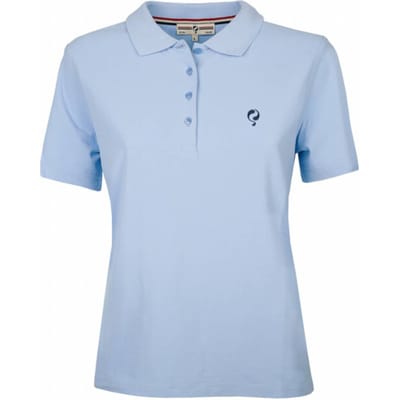 Q1905 Polo shirt square lt azul