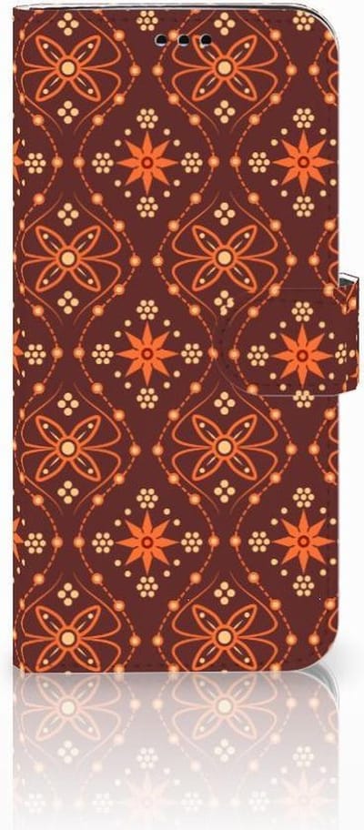 Samsung Galaxy S9 Plus Telefoon Hoesje Batik Brown