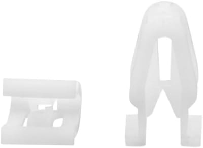 Plastic Klinknagels - Paneel Clips - Auto Interieur - 7 mm Gat - 10 Stuks - Wit