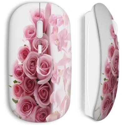 Souris sans Fil Roses