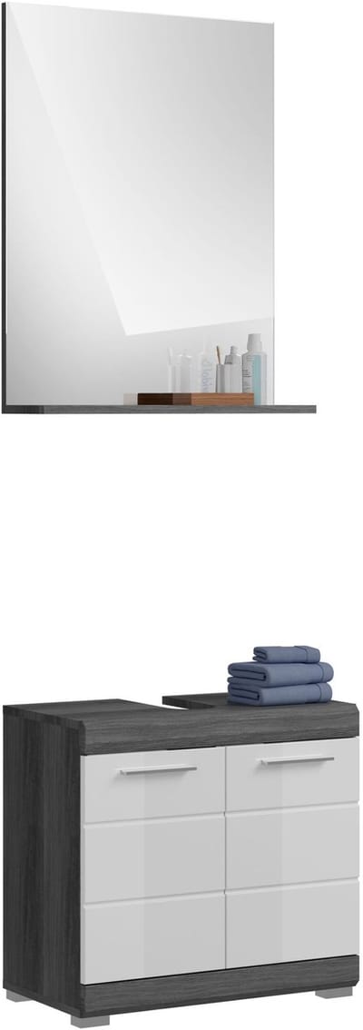 xonox.home badkamermeubel Scout rookzilver imitatie 60x191x34 cm