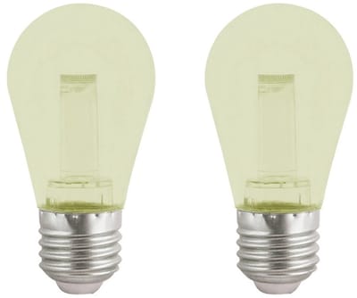VITO LED Lamp G45 E27 - 2.5W (vervangt 18W) - 150lm - 2700K Warm Wit - 180-240V - Flikkervrij - Energiezuinig - 2 stuks